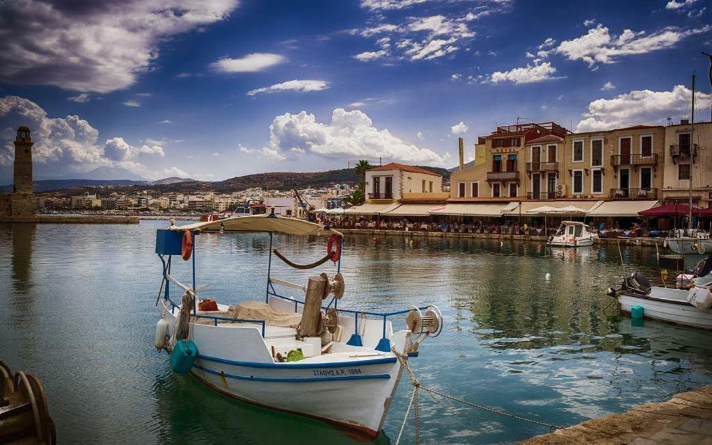 Sea View Cozy Studio Near Center Of Rethymno Town Exterior photo
